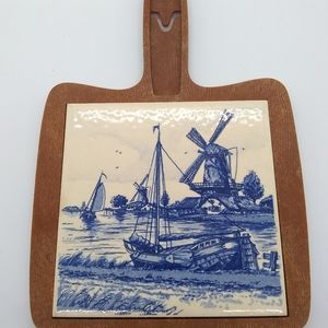 H&R Johnson blue delft board
